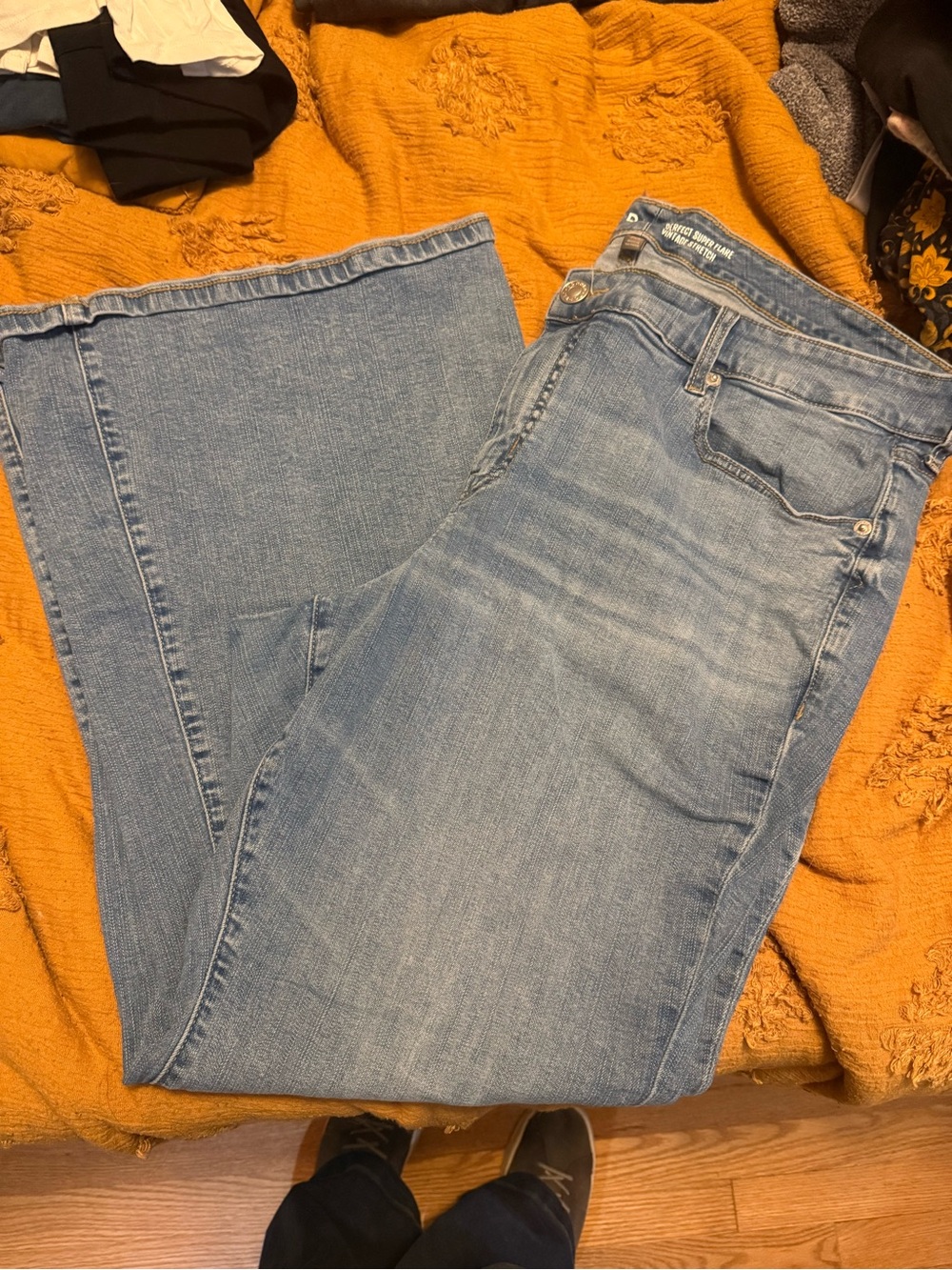 torrid Light Blue Flare Jeans